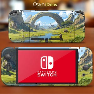 Green Jurassic World Switch Lite Skin Unique Customizable Birthday Gift for Boyfriend for Switch 2 Switch Oled Switch Lite Switch Full Set