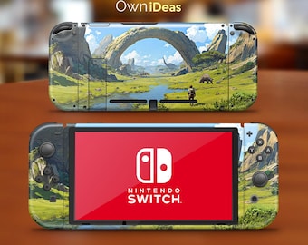 Green Jurassic World Switch Lite Skin Unique Customizable Birthday Gift for Boyfriend for Switch 2 Switch Oled Switch Lite Switch Full Set