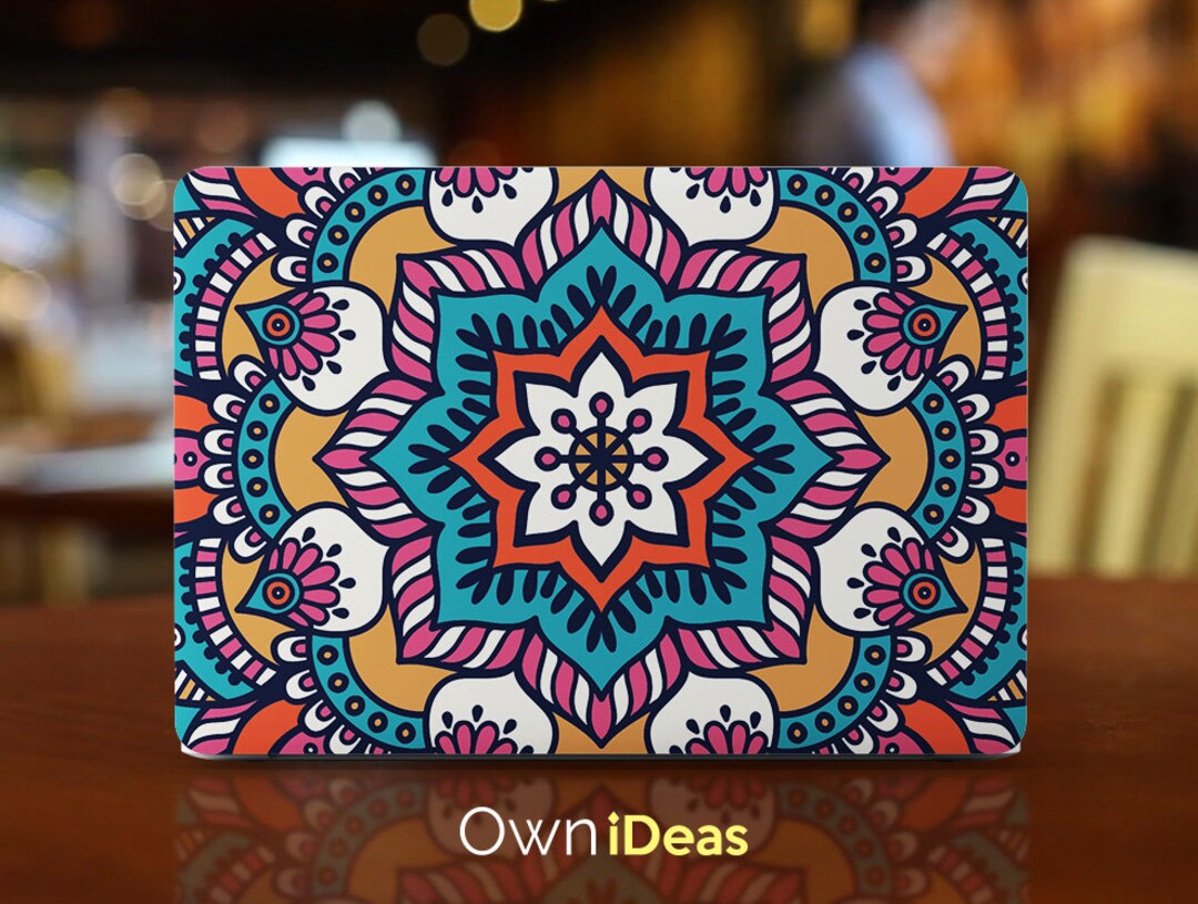 MacBook Pro Skin, Mandala Patterns Design , Keyboard Cover, HP Dell ...