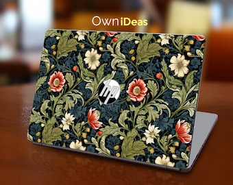 Hp Notebook Skin Grün Ästhetisches Blumendesign Personalisiertes Geschenk Individueller Aufkleber für Spectre Envy Pavilion Victus Omen Zbook Elite Probook