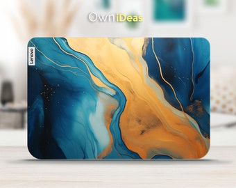 Customization Gift, Thinkbook Skin, Personalised Vinyl Decal, Unique Cool Marble Texture Fits Yoga Thinkpad Thinkbook Ideapad Legion Slim