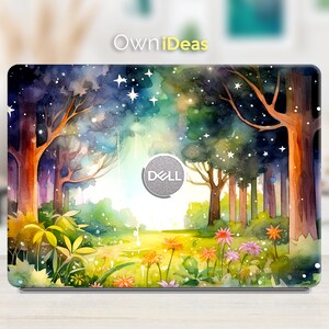 Dell Skin Laptop Vinyl Decal Dappled Sunlight Forest Design Personalized Gift Fits Xps Latitude Inspiron Vostro Alienware Precision G Series