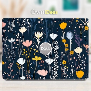 Dell Latitude Laptop Accessories Flower Design Custom Personalized Gift for Xps Latitude Vostro Inspiron Precision Alienware Series