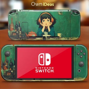 Estuche de piel completa con agarre para Switch 2, diseño de Susurros del Tiempo, regalo personalizado para amigos, para Switch 2, Switch Oled, Switch Lite, Switch, conjunto completo