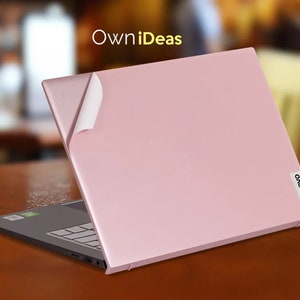 Lenovo Laptop Skin Rose Solid Color Distinctive Customizable Gift Custom Decal ForYoga Thinkpad Thinkbook Ideapad Legion Slim