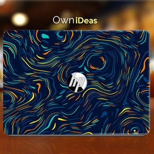 Laptop Custom Skins Hp Envy X360 Vinyl Colors Curve Gift, Fits Hp Spectre, Envy, Pavilion, Victus, Omen, Hp Laptop, Zbook, Elite, Probook