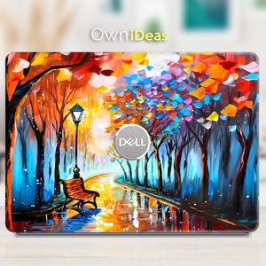 Dell Laptop Decal Colorful Path Design Personalized Gift Custom Decal for XPS Latitude Inspiron Vostro Alienware Precision Series