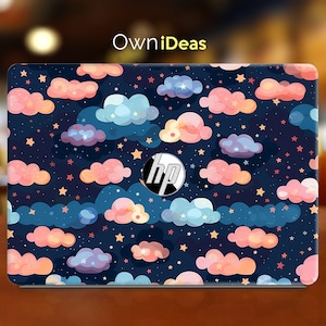 Hp Envy Skin Colorful Cute Clouds  Patterns Design Personalized Art Gifts Fits Spectre Envy Pavilion Victus Omen Zbook Elite Probook