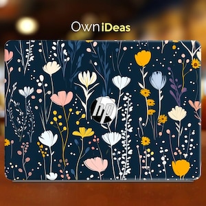 Hp Probook 860 Laptop Decal Floral Pattern Personalized Gift Vinyl Sticker for Spectre Envy Pavilion Victus Omen Zbook Probook Series