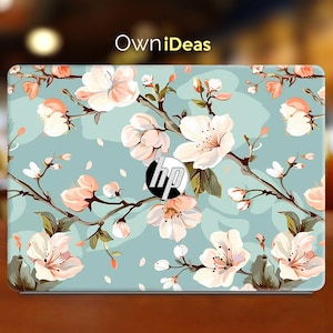 Hp Laptop Skin Beautiful Flower Design Personalized Gift for Hp Spectre Envy Pavilion Victus Omen Zbook Elite Probook Series