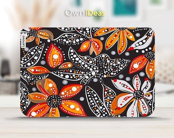 Lenovo-laptopbeschermende sticker abstract bloemenpatroon vinylsticker voor yoga Thinkpad Thinkbook Ideapad Legion Slim Series