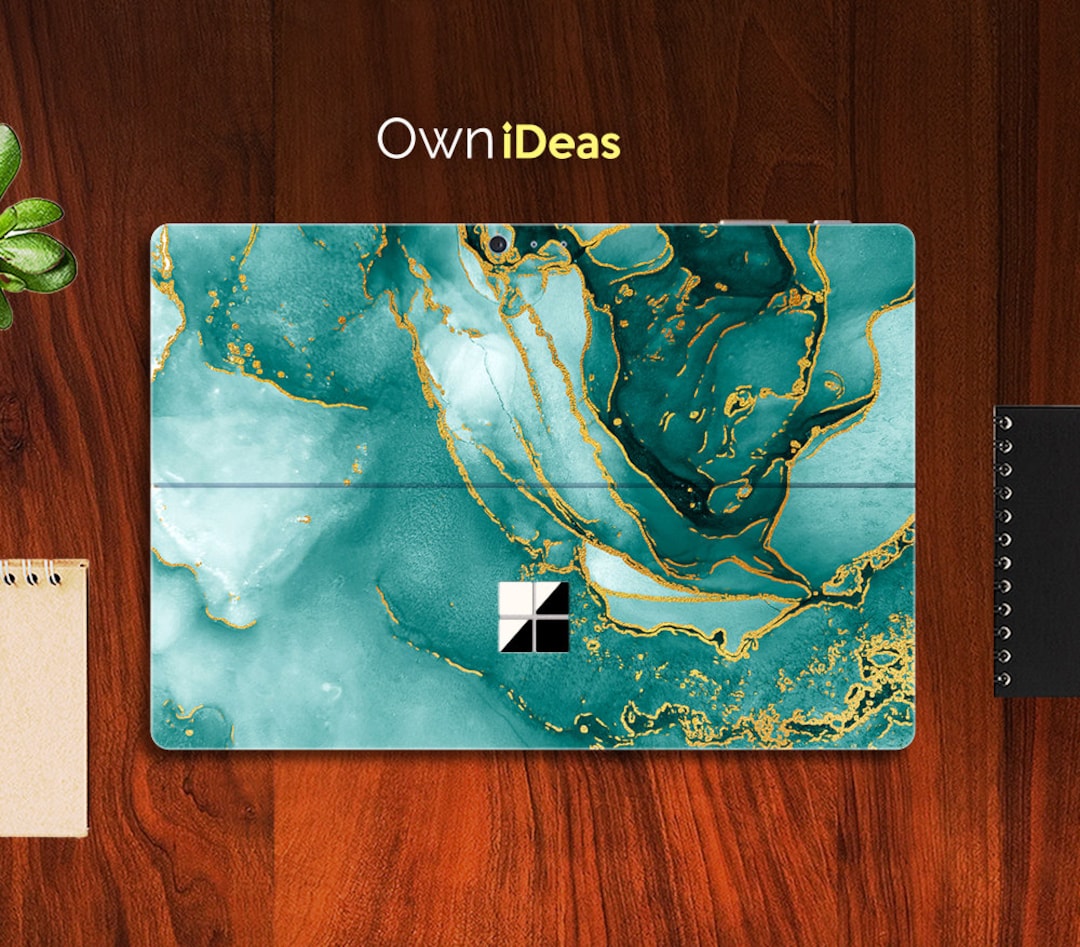 Surface Pro Skin Marble Grain Design Personalized Gift Fits Microsoft ...