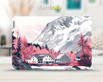 Lenovo Laptop Sticker House Design For Friends Personalized Gift Vinyl Sticker For Yoga Thinkpad Thinkbook Ideapad Legion Slim Series