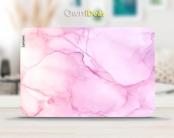 Lenovo Yoga 7 2-in-1 Laptop Decal Pink Marble Design Customizable Unique Gift for Lenovo Yoga Thinkpad Thinkbook Ideapad Legion Slim Series
