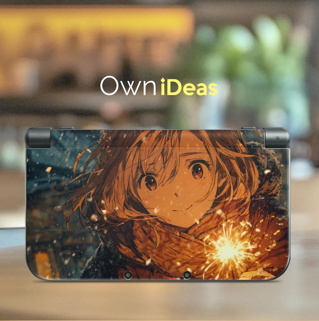 New 2DS Skins Decals Hard Shell Winter Warmth Custom Anime Images ...