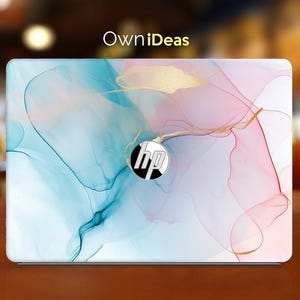 Hp Pavilion 16-Af Laptop Sticker Dream Marble Texture Custom Sister Gift for Spectre Envy Pavilion Victus Omen Zbook Elite Series