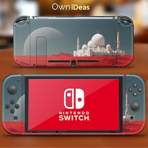 Switch 2 Vinyl Sticker Divine Alien Planet Design Customizable Christmas Gift for Kids for Switch 2 Switch Oled Switch Lite Switch Full Set