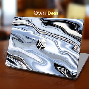 Probook Skin, Black Texture Design,Personalized Gift, Fits Hp Spectre, Envy, Pavilion, Victus, Omen, Hp Laptop, Zbook, Elite, Probook