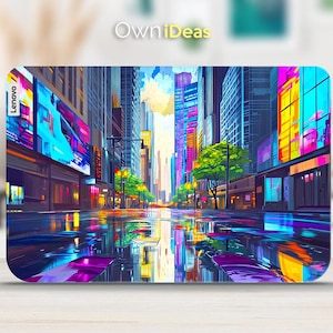 Lenovo Yoga Slim 7 Laptop Decal High-Rise Design Customizable Gift Vinyl Sticker for Yoga Thinkpad Thinkbook Ideapad Legion Slim Series