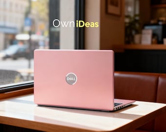 Laptop Skin Rose Gold Solid Color Distinctive Customizable Gift Custom Decal for Dell Hp Lenovo Macbook Surface pro Surface Laptop