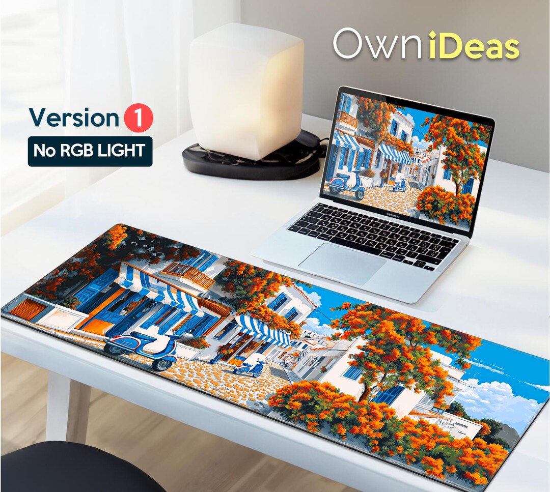 Computer Desk Pad Office Accessories Street Restaurant Design Gift for ...
