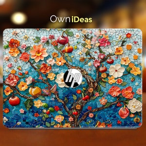 HP Laptop Skin Color Beautiful Flower Pattern Valentine's Day Gift For Hp Specter Envy Pavilion Victus Omen Zbook Elite Probook