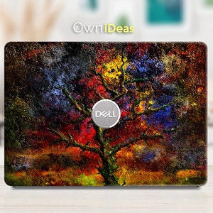 Dell Xps 15 Skin Abstract Tree Oil Painting Personalized Valentine Gift Fits Xps Latitude Inspiron Vostro Alienware Precision G Series