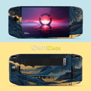Funda transparente para mando de Lenovo Legion Go. Una funda protectora con diseño estilo Ghibli, ideal como regalo de cumpleaños. Compatible con Lenovo Legion Go.