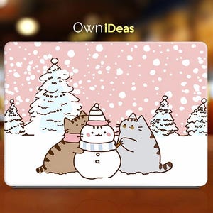 Hp Laptop Accessories Snow Kitten Pattern Meaningful Gift For Spectre Envy Pavilion Victus Omen Zbook Elite Probook Aeries