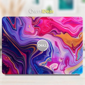 Dell Laptop Decal Aesthetic Abstract Design Personalized Gift Custom Decal for XPS Latitude Inspiron Vostro Alienware Precision Series