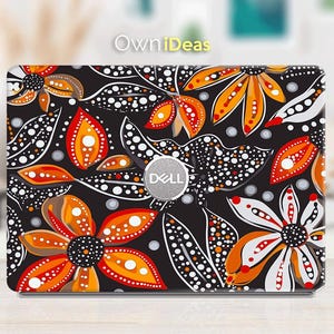 Dell Laptop Skin Unique Plant Design Personalized Gift Custom Decal for XPS Latitude Inspiron Vostro Alienware Precision G Series