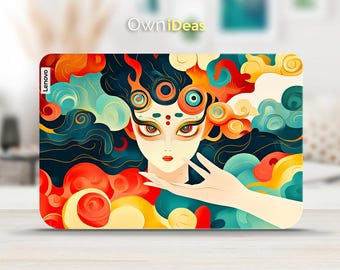 Pegatina para portátil Lenovo ThinkBook 16, diseño colorido y bonito, regalo personalizado, adecuada para Yoga, ThinkPad, ThinkBook, IdeaPad, Legion Slim Series