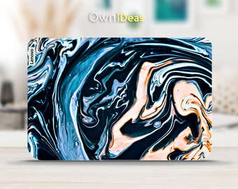 Yoga Skin, Personalised Notebooks Unique Blue Design Custom Decal Individualized Gift, Fits Yoga Thinkpad Thinkbook Ideapad Legion Slim