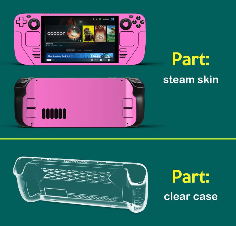 Anime Steam Deck Skin: Protective Vinyl Decal - Etsy