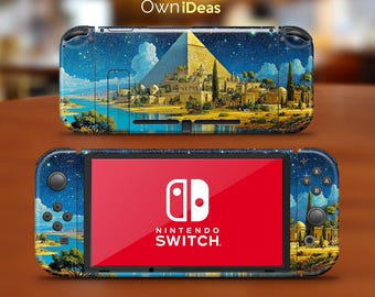 Cute Labubu Nintendo Switch 2 Skin, THE MONSTERS Doll Set