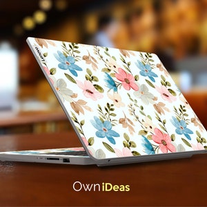 lenovo yoga 9i skin, vivid florals design personalized Customizable gift, Fits Yoga ThinkPad ThinkBook IdeaPad Legion Slim