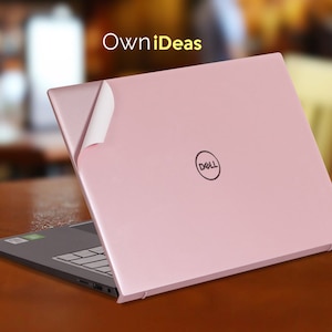 Dell Laptop Skin Rose Solid Color Distinctive Customizable Gift Custom Decal Fits Xps Latitude Inspiron Vostro Alienware Precision G Series