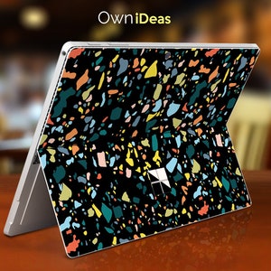 Microsoft Surface Pro Protector Skin Colorful Fragment Design Personalized Gift For Surface Pro 9 8 7 6 5 , Surface Go, Surface Go 2, Go 3