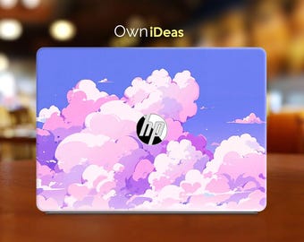 HP Probook 630 Laptop Decal Kawaii Anime Cloud Laptop Sticker Personalized Gift for Spectre Envy Pavilion Victus Omen Zbook Elite