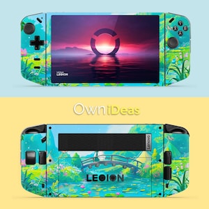 Legion Go S Accessories Skin Decal Dreamy Garden Bridge Design Custom Anime IP Christmas Gift for Legion Go Legion Go S