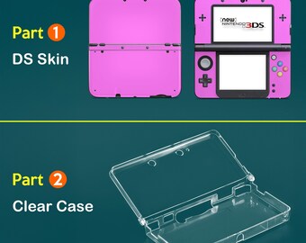 日本のニンテンドー3DSアクセサリー3Mスキン透明シェルマジックツリー
