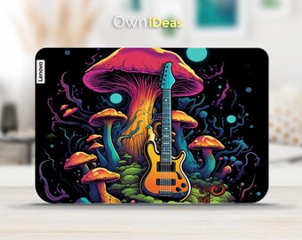 Laptop Decal Lenovo Accessories Guitar Design Customizable Unique Gift for Yoga Thinkpad Thinkbook Ideapad Legion Slim Series