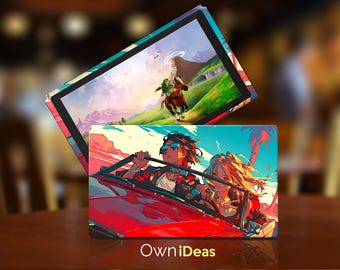 Sunset Drive Switch 2 Vinyl Skins Paar Design Anpassbare Weihnachtsgeschenke für Switch 2 Switch Oled Switch Lite Switch Full Set