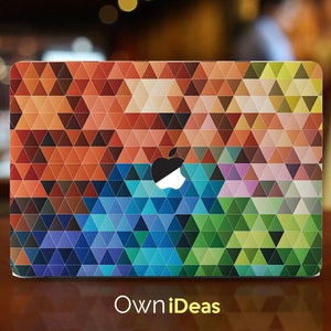 Macbook Pro Skin, Design con motivi geometrici, Skin per tastiera, Skin per laptop Macbook, Skin per accessori laptop personalizzati per Macbook Pro 16