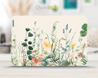 Lenovo Laptop Skin In Lotus Design Personalized Gift For Friends Vinyl Sticker For Yoga Thinkpad Thinkbook Ideapad Legion Slim Series
