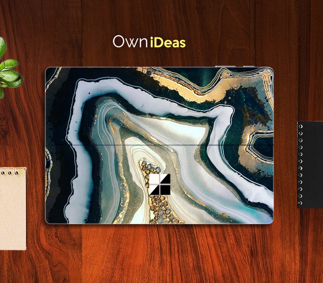 Microsoft Surface Pro 2 Skin, Marble Design Personalized Gift, Fits ...
