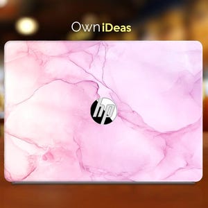 Hp Probook Laptop Aufkleber Niedliche rosa Textur Individuelle Schwester Geschenk Vinyl Aufkleber für Spectre Envy Pavilion Victus Omen Zbook Elite Serie