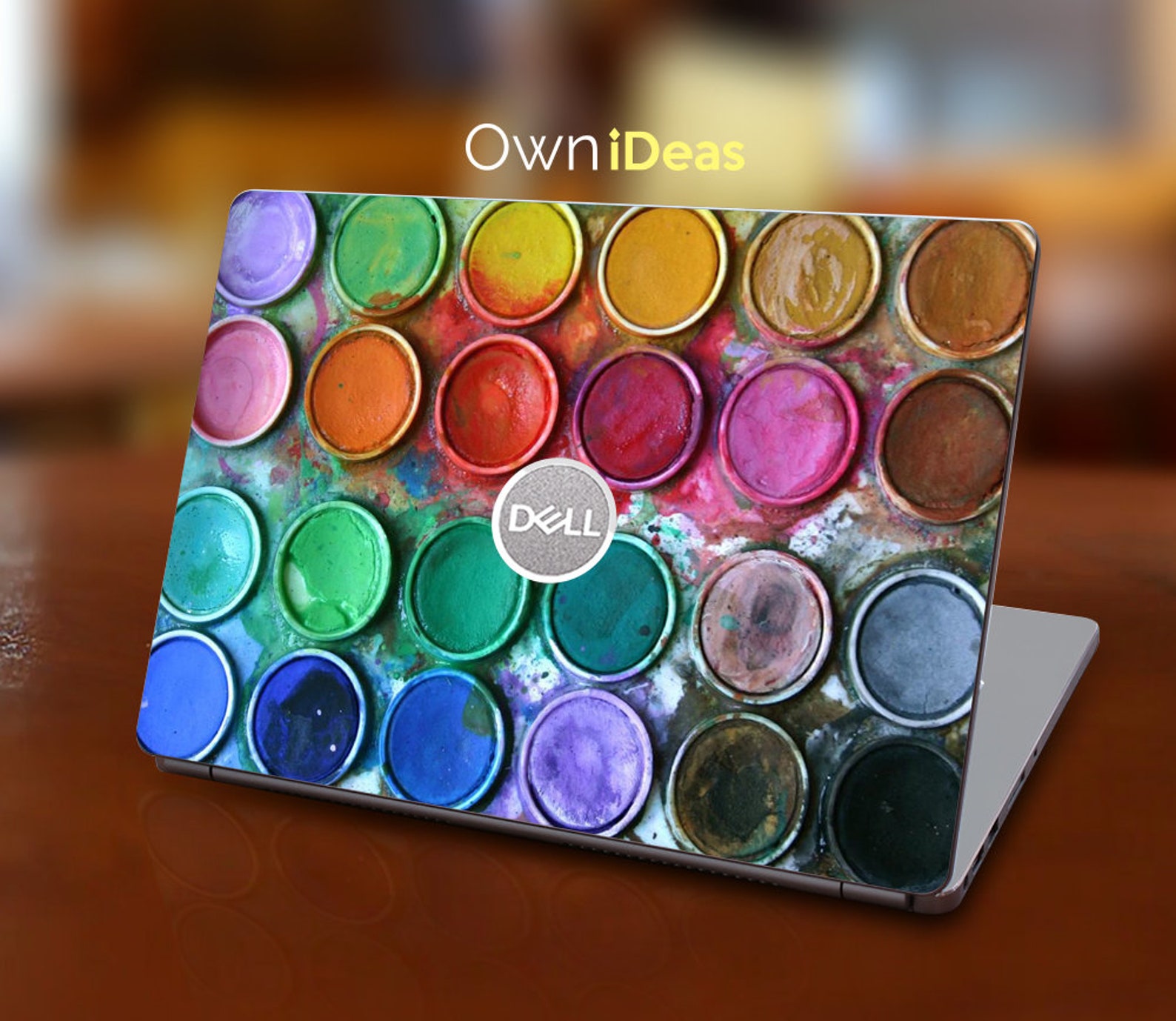 Dell Precision Skins, Watercolor Box Design Personalized Customizable ...