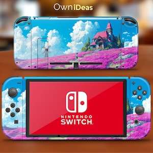 Custom Switch 2 Stickers Skins Decal Whimsical Journey Gift for Sister for Switch 2 Switch Oled Switch Lite Switch Full Set