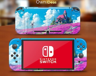 Custom Switch 2 Stickers Skins Decal Whimsical Journey Gift for Sister for Switch 2 Switch Oled Switch Lite Switch Full Set